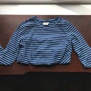 Nautical Blue & White Stripe Shirt